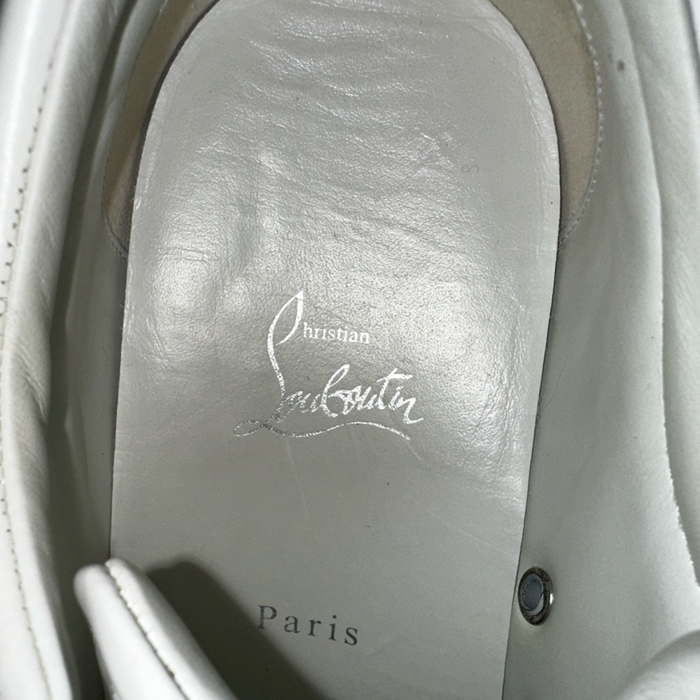 Christian Louboutin - Louis Junior Spikes sneakers Size 44 - Picture 13 of 15